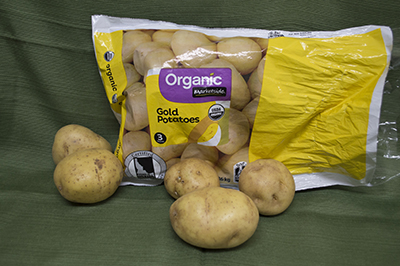 Organic Gold Potatoes
